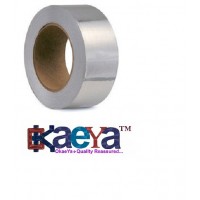 OkaeYa ALUFT4850 2" Wide x 50mtrs Self Adhesive Aluminium Foil Tape